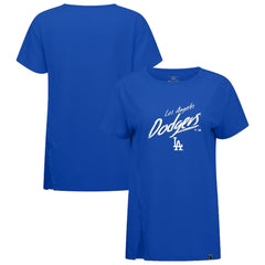 Los Angeles Dodgers Levelwear Women's Influx Sizzle T-Shirt - Royal T-shirts