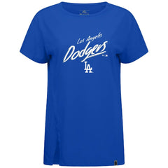 Los Angeles Dodgers Levelwear Women's Influx Sizzle T-Shirt - Royal T-shirts
