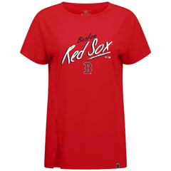 Boston Red Sox Levelwear Women's Influx Sizzle T-Shirt - Red T-shirts