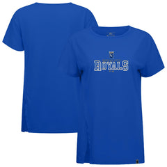 Kansas City Royals Levelwear Women's Influx Journey T-Shirt - Royal T-shirts