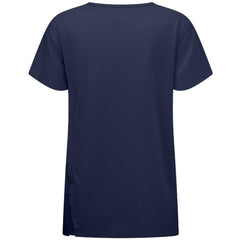 Atlanta Braves Levelwear Women's Influx Banner Arch T-Shirt - Navy T-shirts