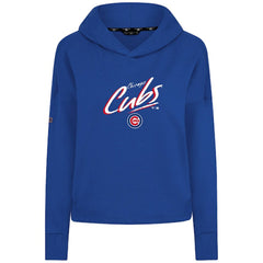 Chicago Cubs Levelwear Women's Sweet Sizzle Tri-Blend Hoodie - Royal Hoodies