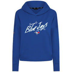 Toronto Blue Jays Levelwear Women's Sweet Sizzle Tri-Blend Hoodie - Royal Hoodies