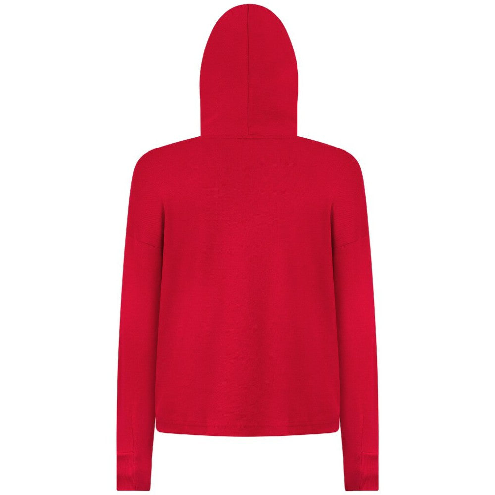 Los Angeles Angels Levelwear Women's Sweet Sizzle Tri-Blend Hoodie - Red Hoodies