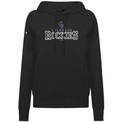 Colorado Rockies Levelwear Women's Adorn Journey Hoodie - Black Hoodies