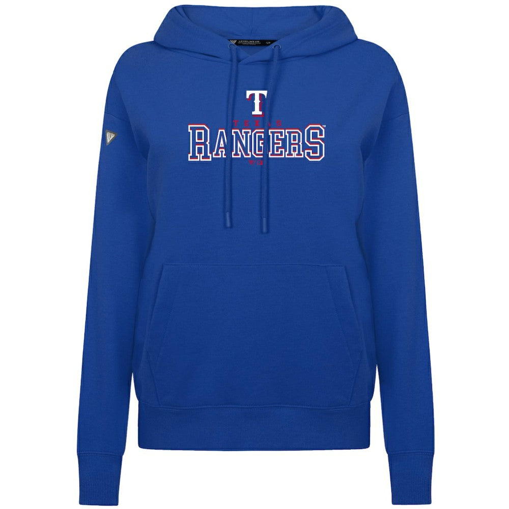 Texas Rangers Levelwear Women's Adorn Journey Hoodie - Royal Hoodies