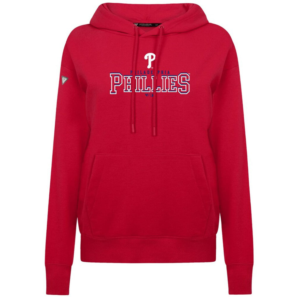 Philadelphia Phillies Levelwear Women's Adorn Journey Hoodie - Red Hoodies