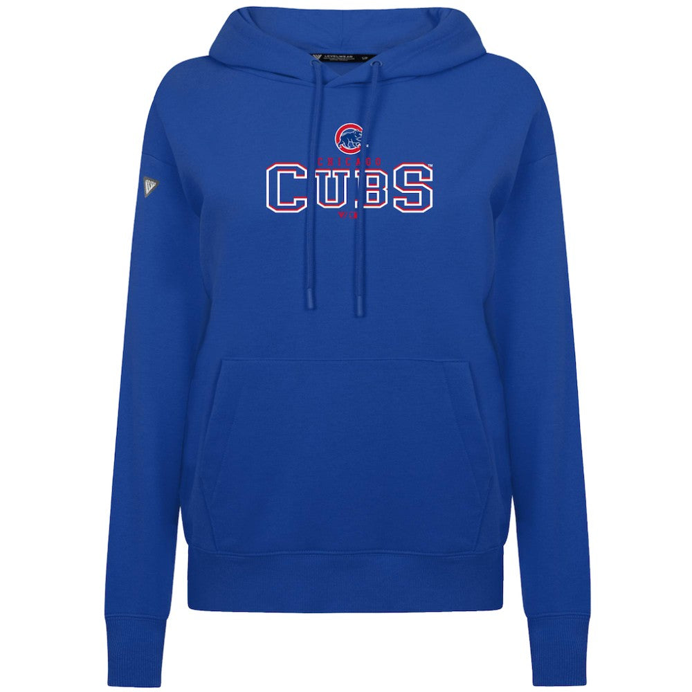 Chicago Cubs Levelwear Women's Adorn Journey Hoodie - Royal Hoodies