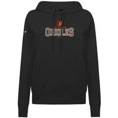Baltimore Orioles Levelwear Women's Adorn Journey Hoodie - Black Hoodies