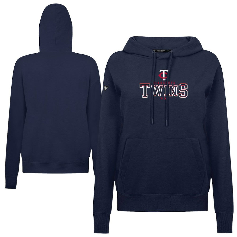 Minnesota Twins Levelwear Women's Adorn Journey Hoodie - Navy Hoodies