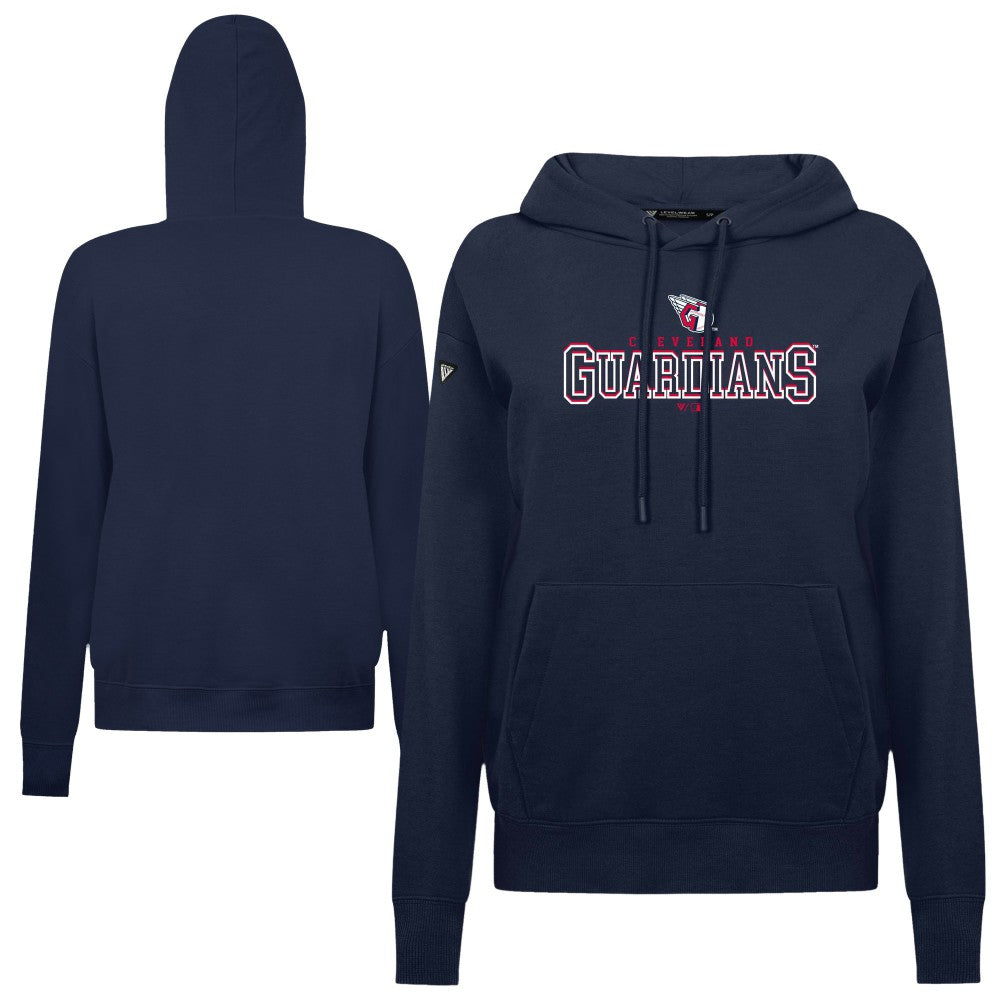Cleveland Guardians Levelwear Women's Adorn Journey Hoodie - Navy Hoodies