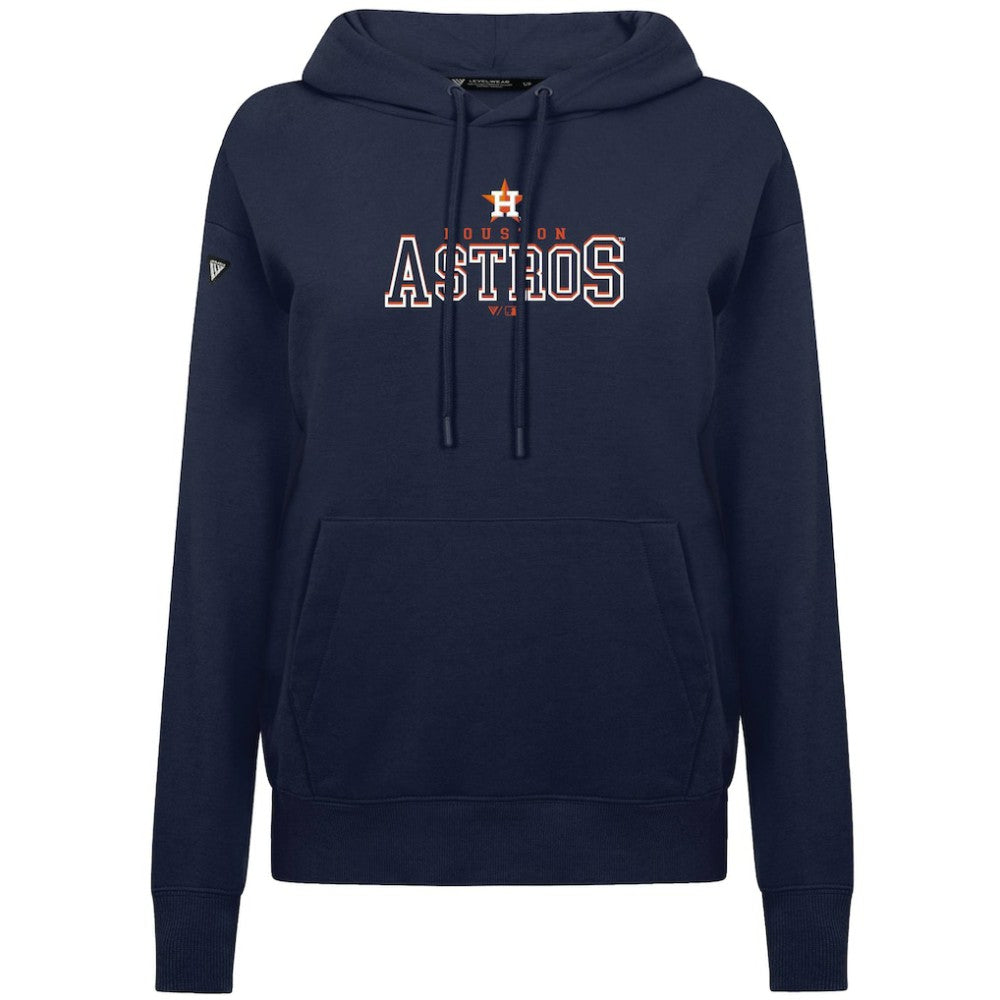Houston Astros Levelwear Women's Adorn Journey Hoodie - Navy Hoodies
