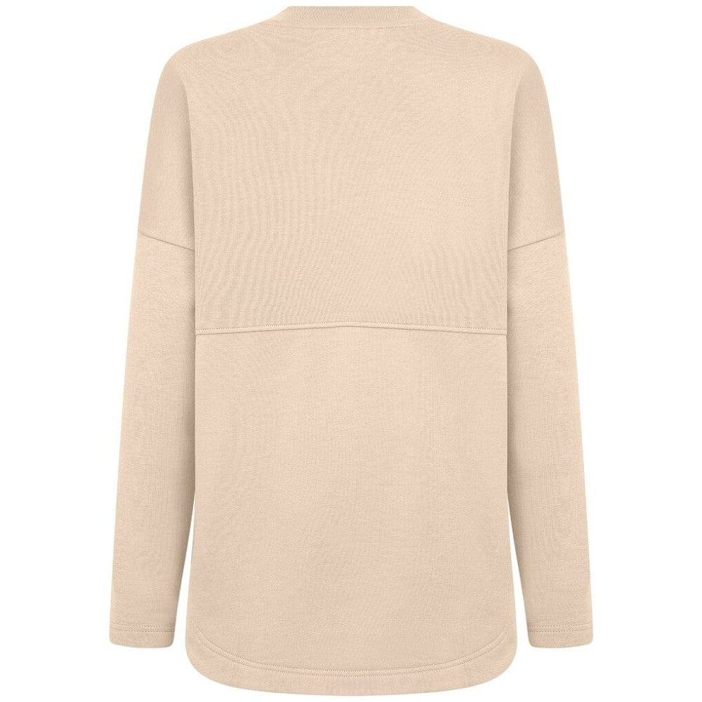 Washington Nationals Levelwear Women's Oversized Beaudry Sizzle Top - Khaki Tops