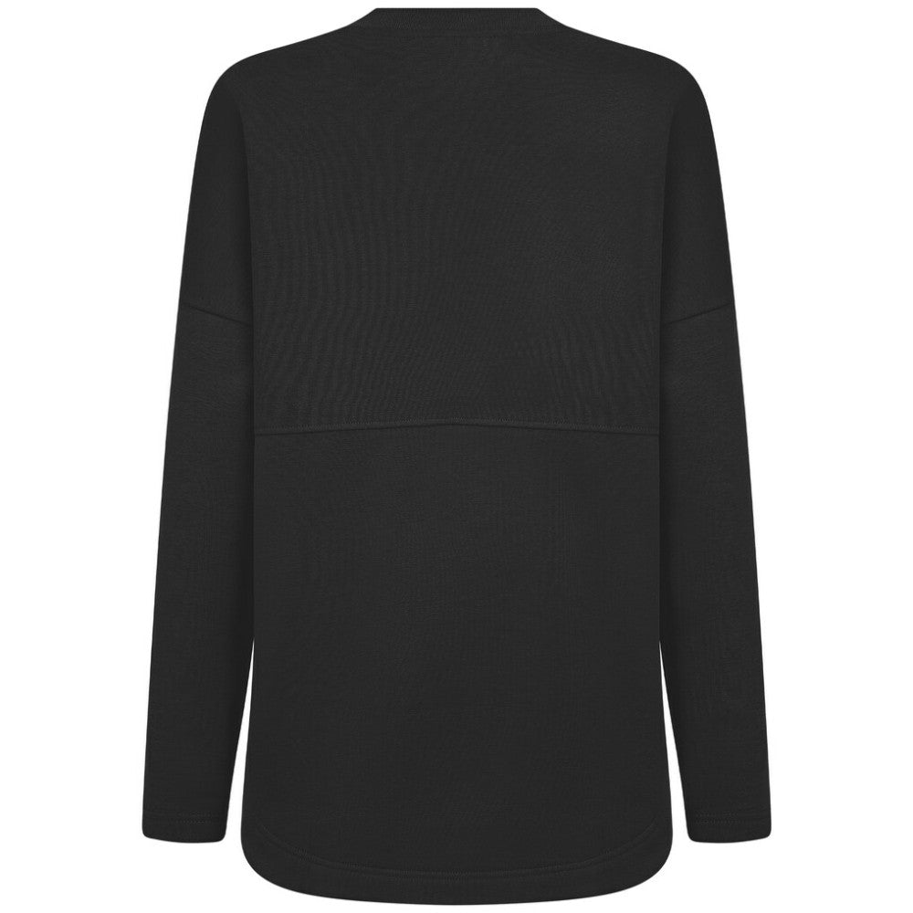 Pittsburgh Pirates Levelwear Women's Oversized Beaudry Sizzle Top - Black Tops