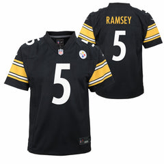 Jalen Ramsey Pittsburgh Steelers Youth Team Game Jersey Black