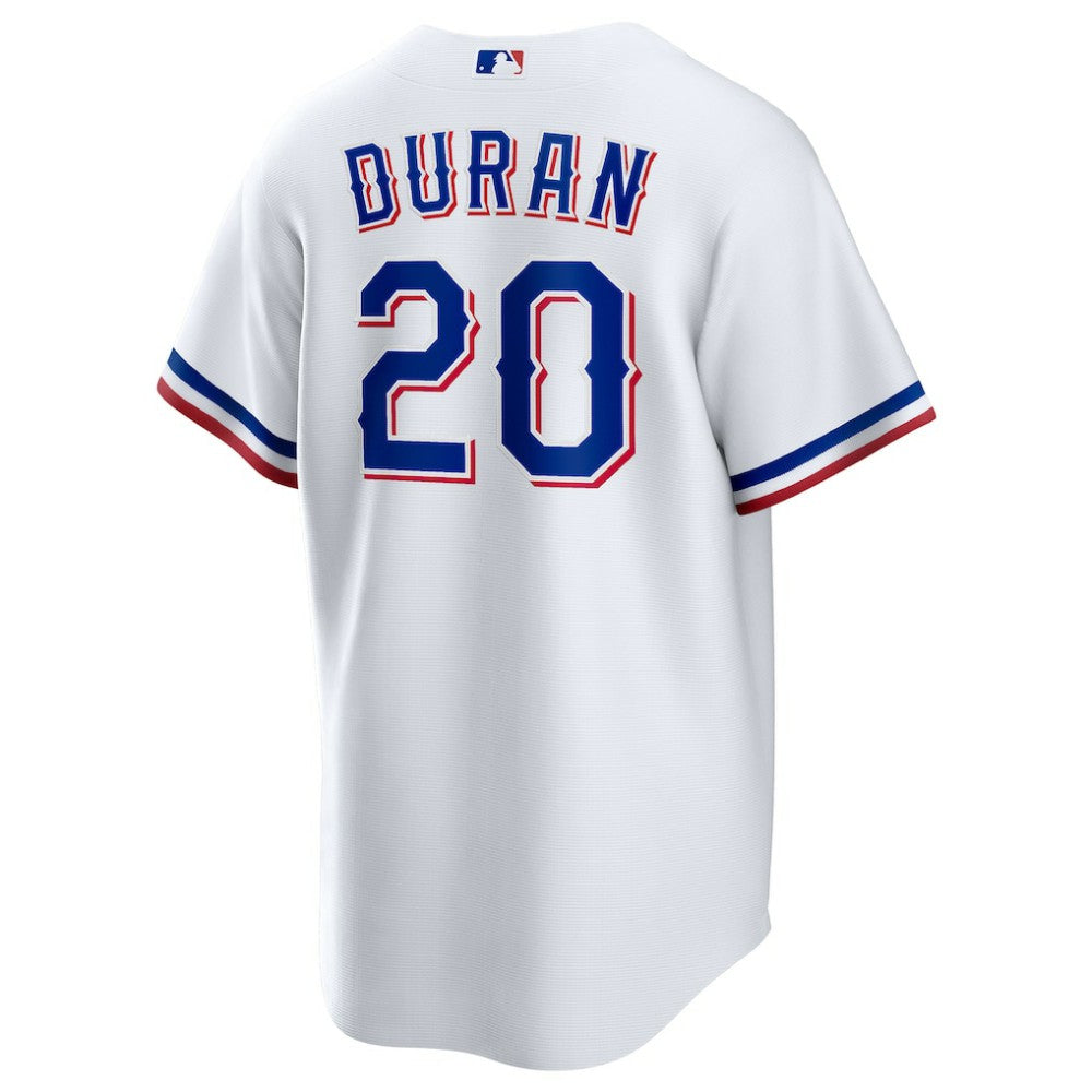 Ezequiel Duran Texas Rangers Nike  Youth Home Replica Jersey - White Jerseys