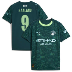 Erling Haaland Manchester City x EA SPORTS FC Youth 2025/26 Fourth Jersey Green