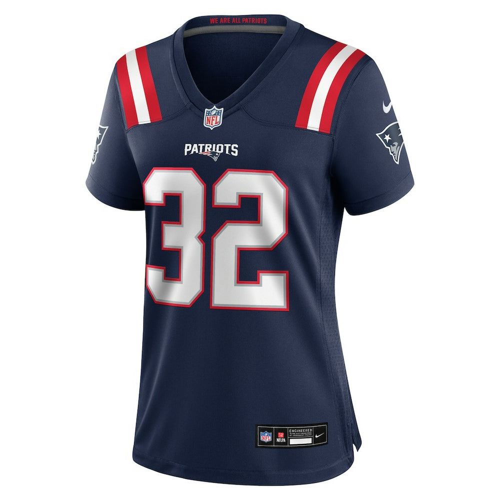 NFL TreVeyon Henderson New England Patriots Women's Game Jersey - Navy