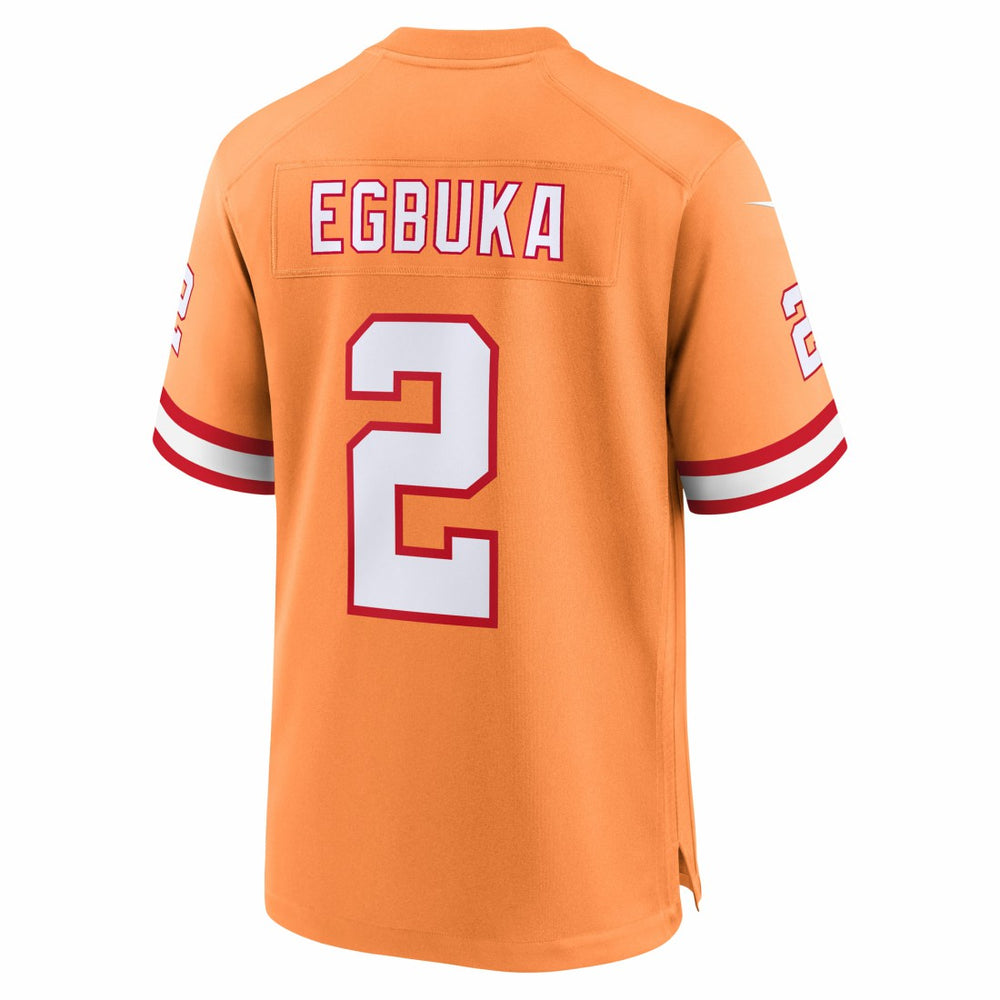 Emeka Egbuka Tampa Bay Buccaneers Alternate 2 Game Jersey Creamsicle