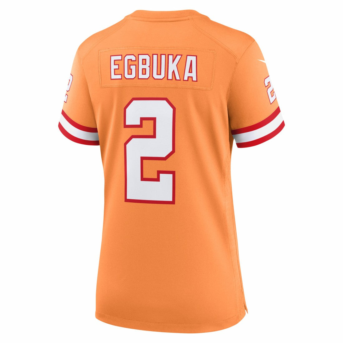 Emeka Egbuka Tampa Bay Buccaneers Women's Alternate 2 Game Jersey Creamsicle