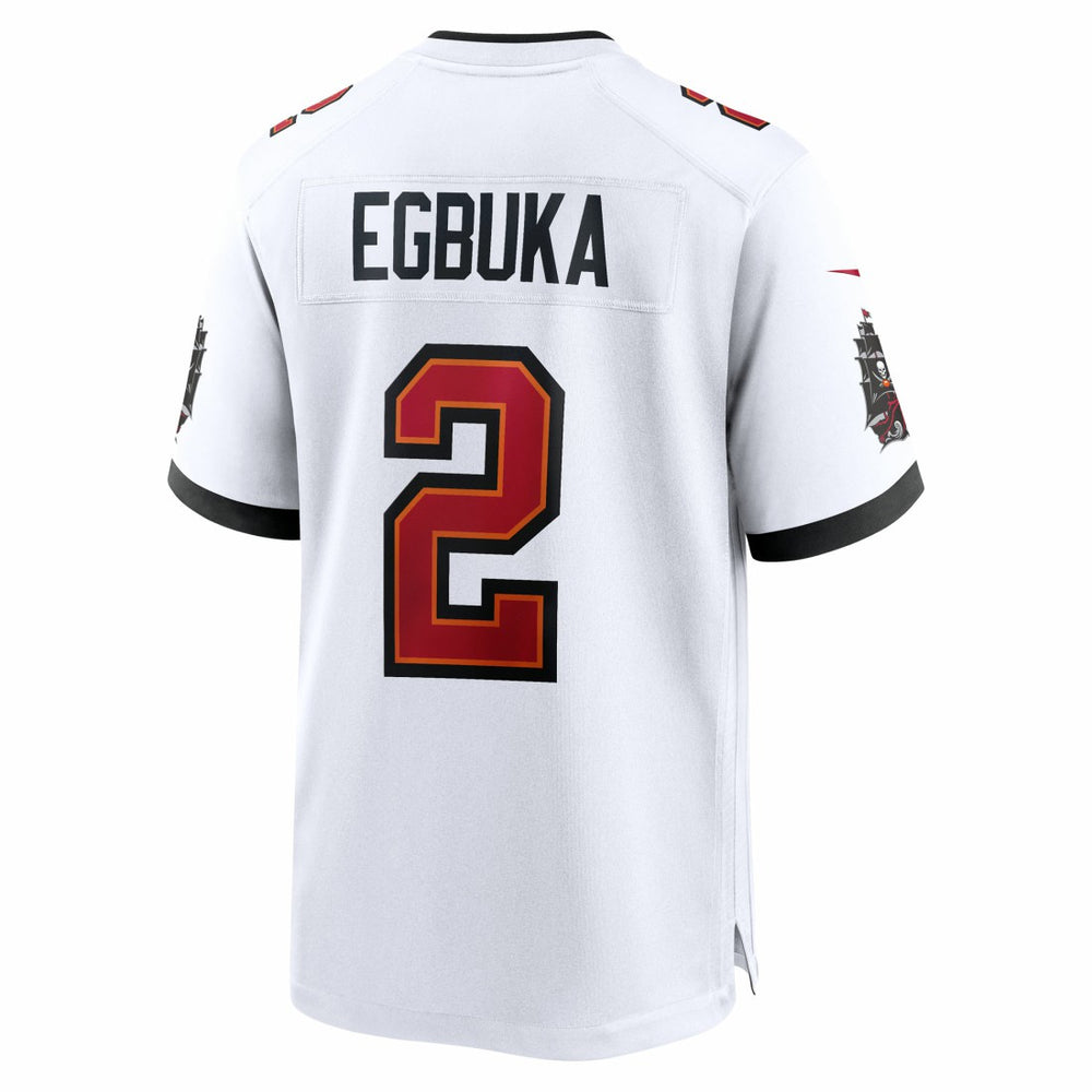 Emeka Egbuka Tampa Bay Buccaneers 50th Season Game Jersey White