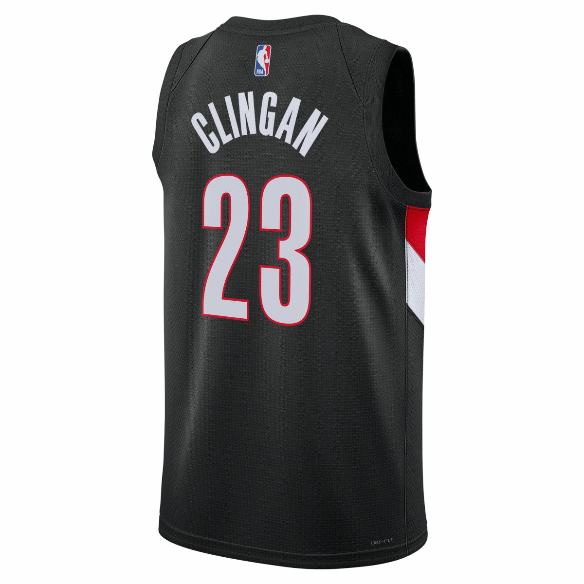 Donovan Clingan Portland Trail Blazers Unisex Swingman Jersey Icon Edition Black