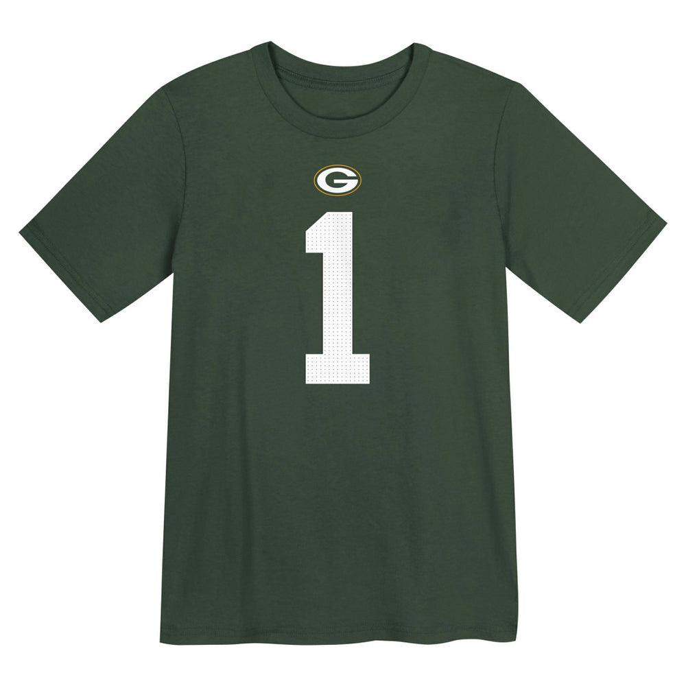 Micah Parsons Green Bay Packers Preschool Name & Number T-Shirt Green