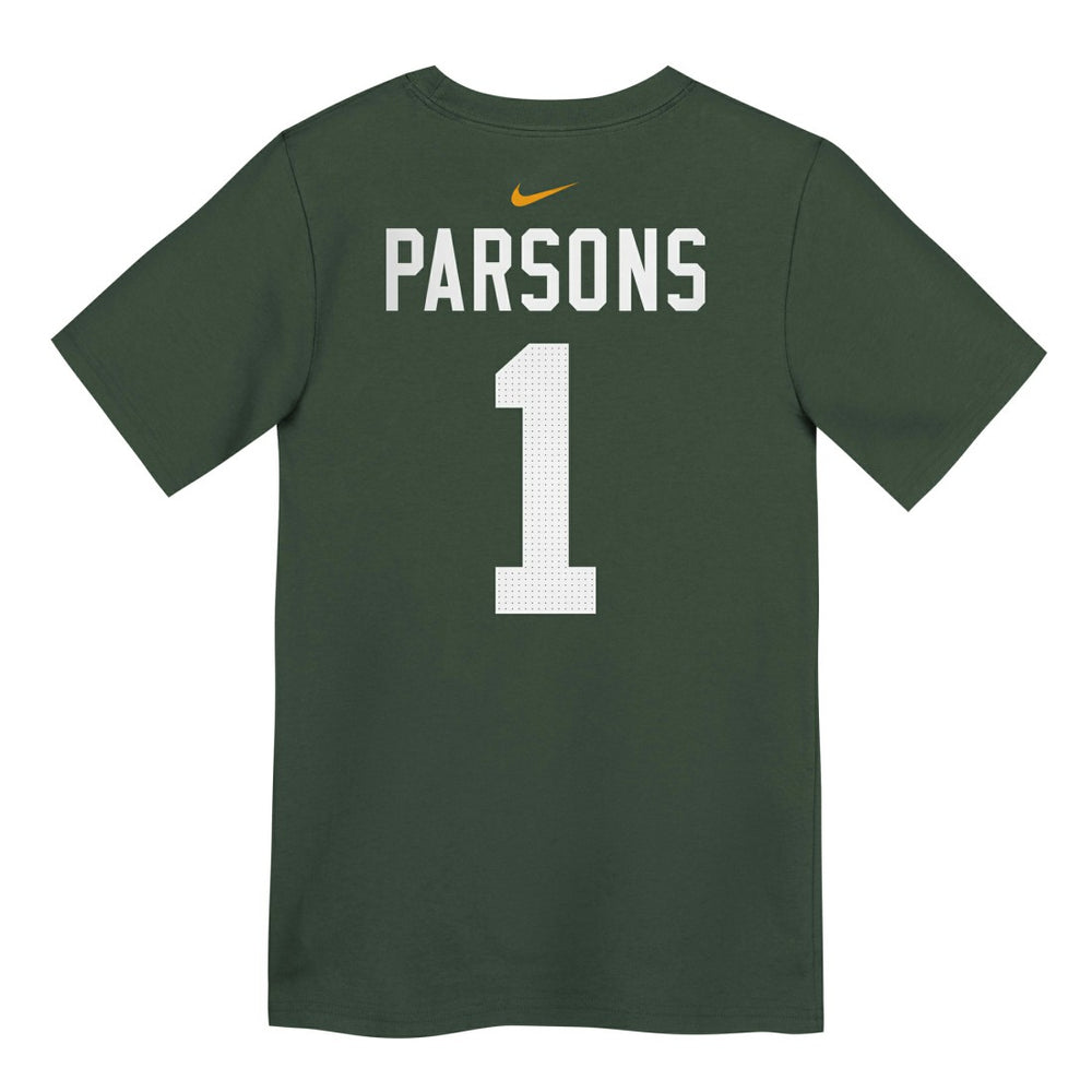 Micah Parsons Green Bay Packers Preschool Name & Number T-Shirt Green