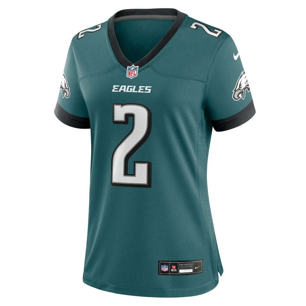 Jahan Dotson Philadelphia Eagles Women's Team Game Jersey Midnight Green