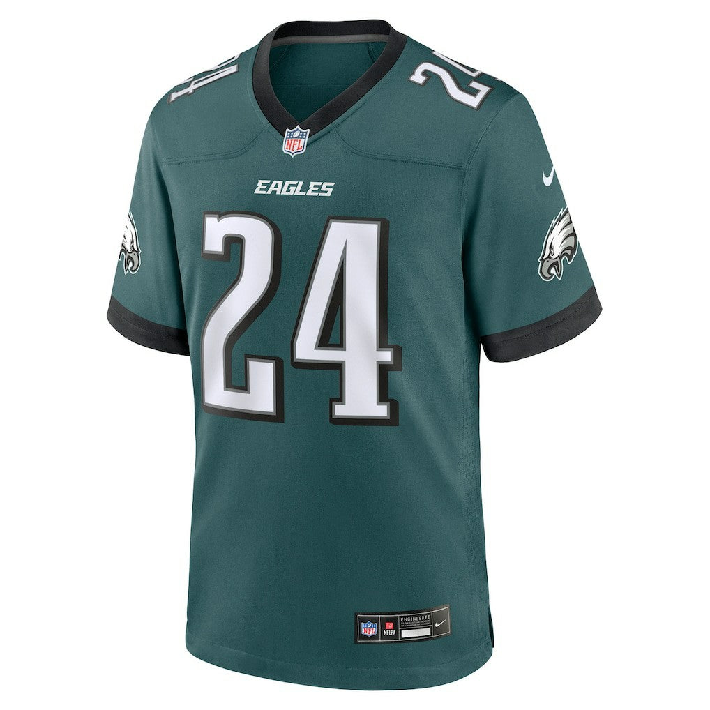 Andrew Mukuba Philadelphia Eagles Team Game Jersey Midnight Green