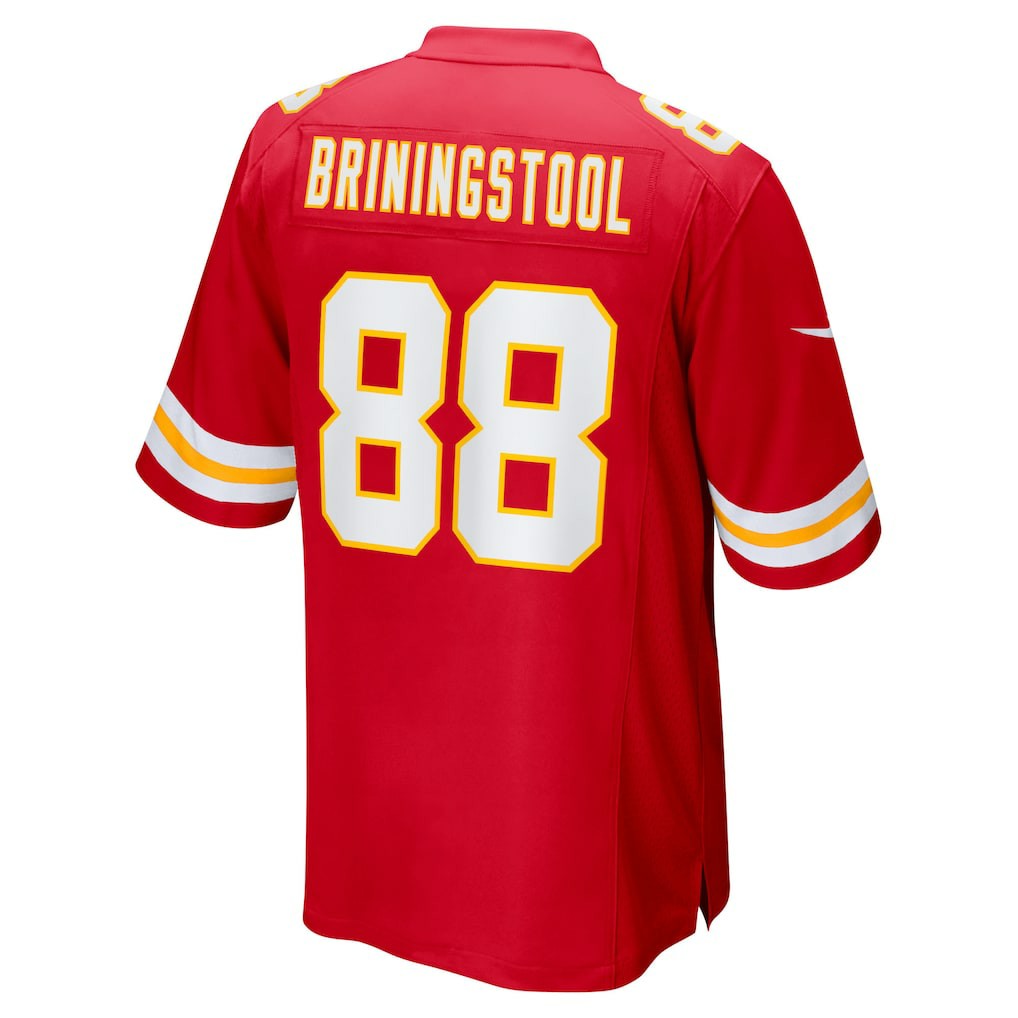 Jake Briningstool Kansas City Chiefs Team Game Jersey Red