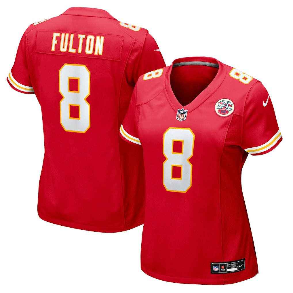 Kristian Fulton Kansas City Chiefs Women's Team Game Jersey Red
