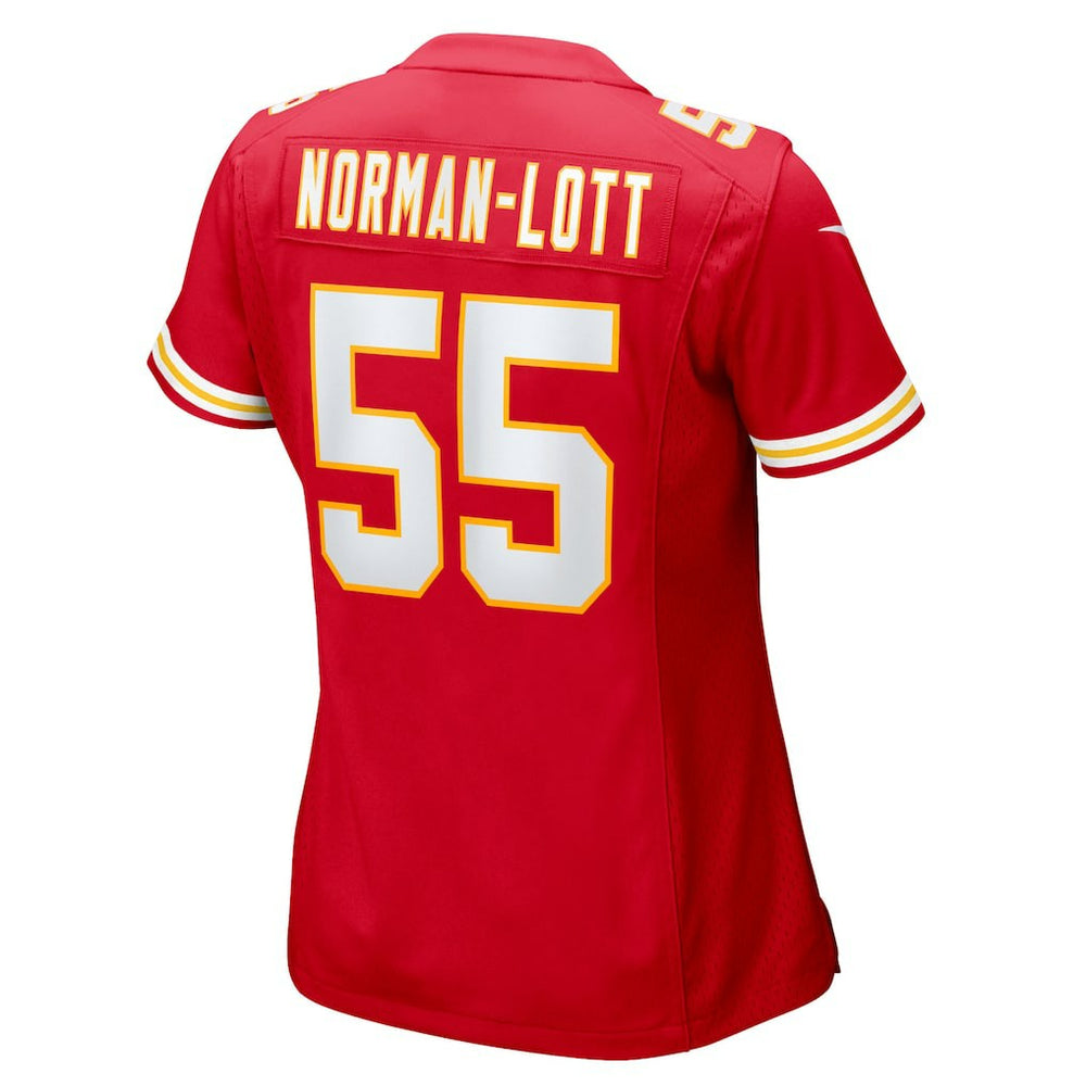 Omarr Norman-Lott Kansas City Chiefs Women's Team Game Jersey Red