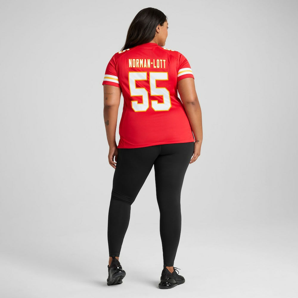 Omarr Norman-Lott Kansas City Chiefs Women's Team Game Jersey Red