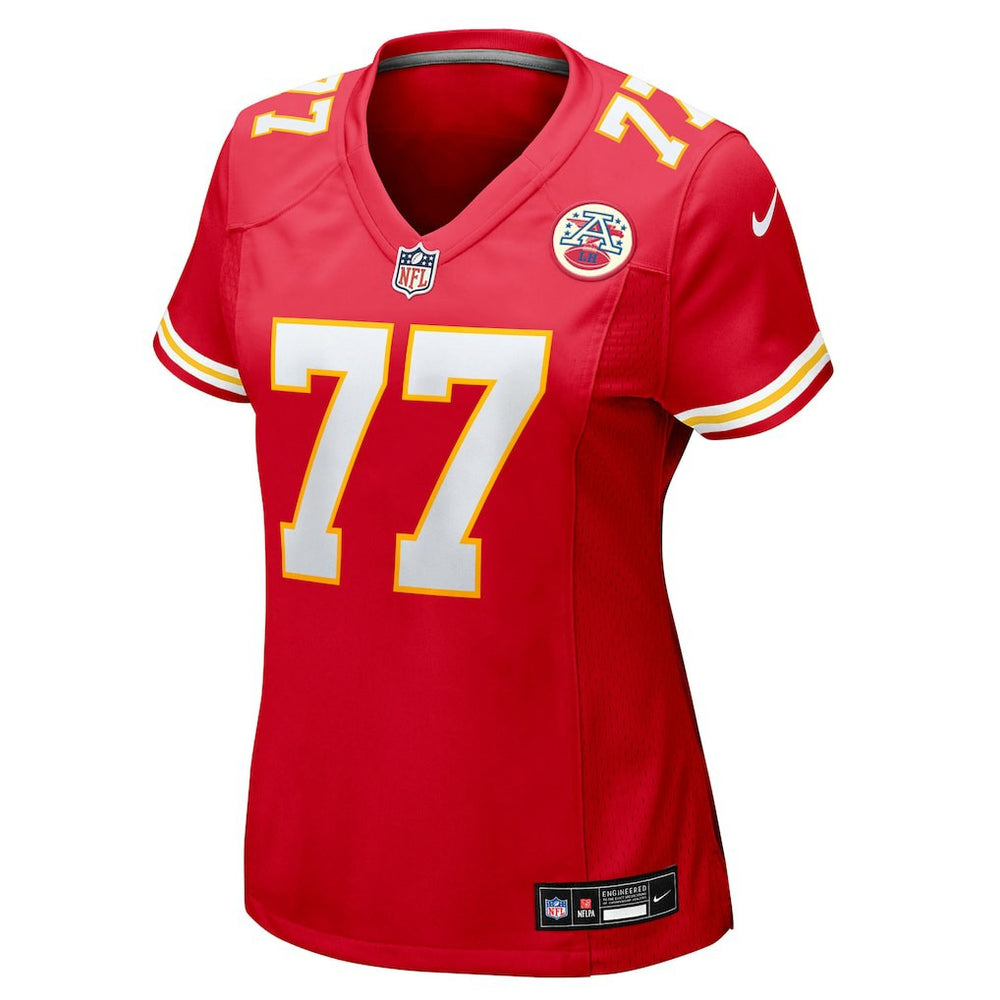 Jaylon Moore Kansas City Chiefs Women's Team Game Jersey Red