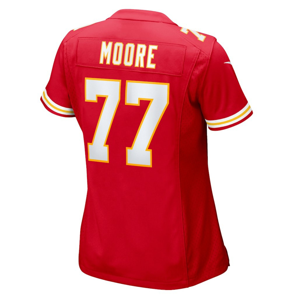 Jaylon Moore Kansas City Chiefs Women's Team Game Jersey Red