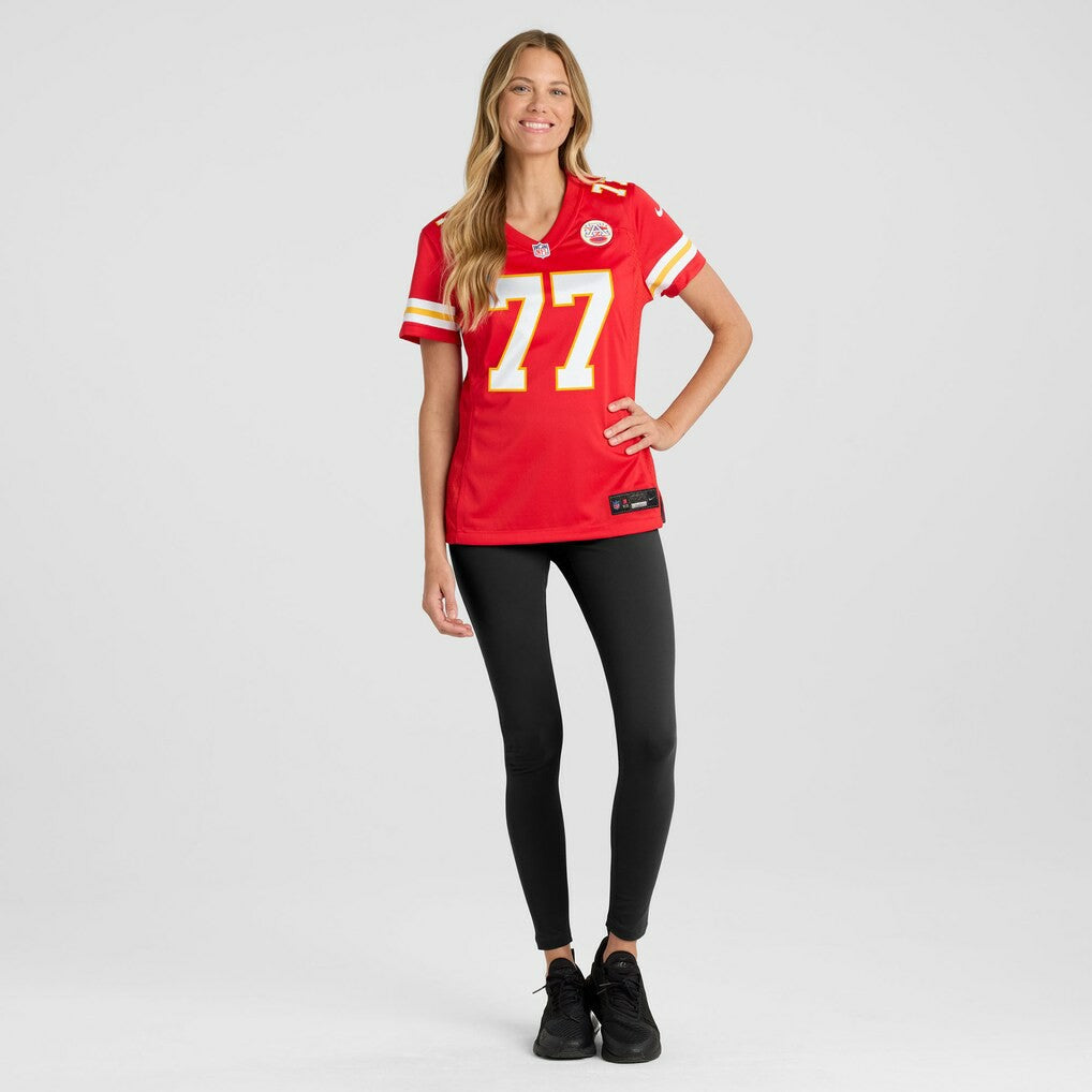 Jaylon Moore Kansas City Chiefs Women's Team Game Jersey Red