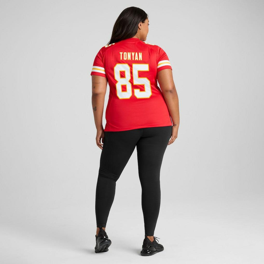 Robert Tonyan Kansas City Chiefs Women's Team Game Jersey Red