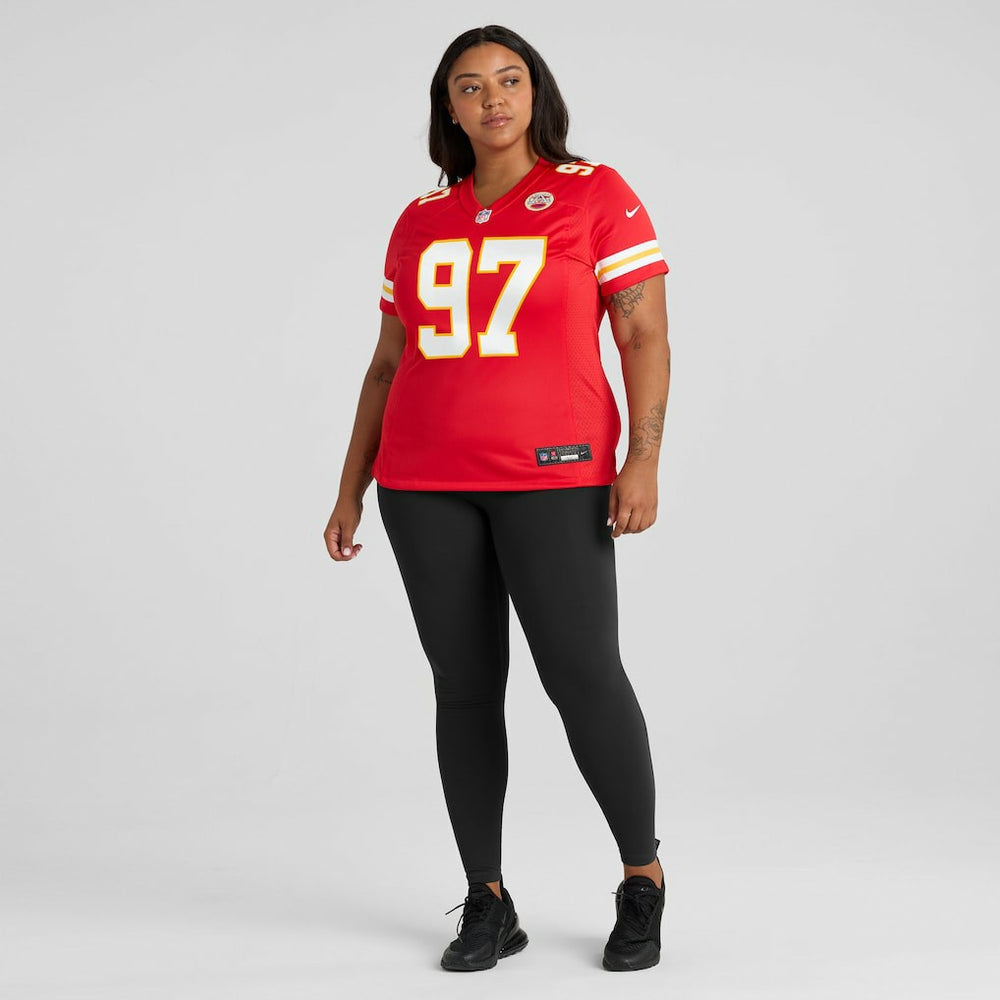 Ashton Gillotte Kansas City Chiefs Women's Team Game Jersey Red