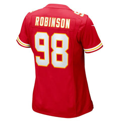 Janarius Robinson Kansas City Chiefs Women's Team Game Jersey Red