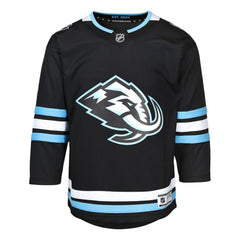 NHL Utah Mammoth Youth Home Premier Jersey - Black