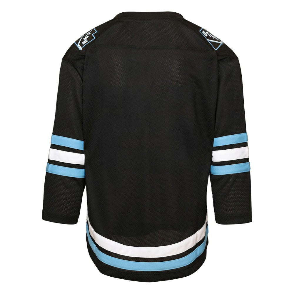NHL Utah Mammoth Youth Home Replica Jersey - Black