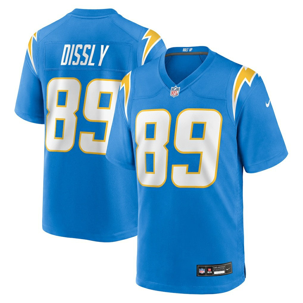 Will Dissly Los Angeles Chargers Team Game Jersey Powder Blue