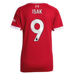 Alexander Isak Liverpool Women's 2025/26 Home Replica Player Jersey Red