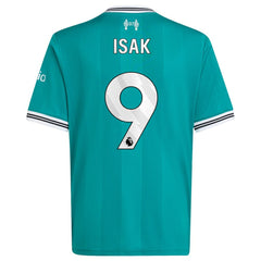 Alexander Isak Liverpool Youth 2025/26 Third Replica Player Jersey Green