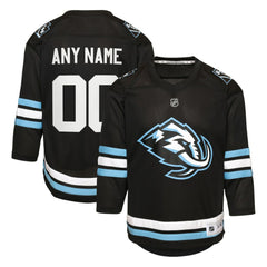NHL,Custom Utah Mammoth Youth Home Replica Custom Jersey - Black