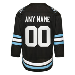 NHL,Custom Utah Mammoth Youth Home Replica Custom Jersey - Black