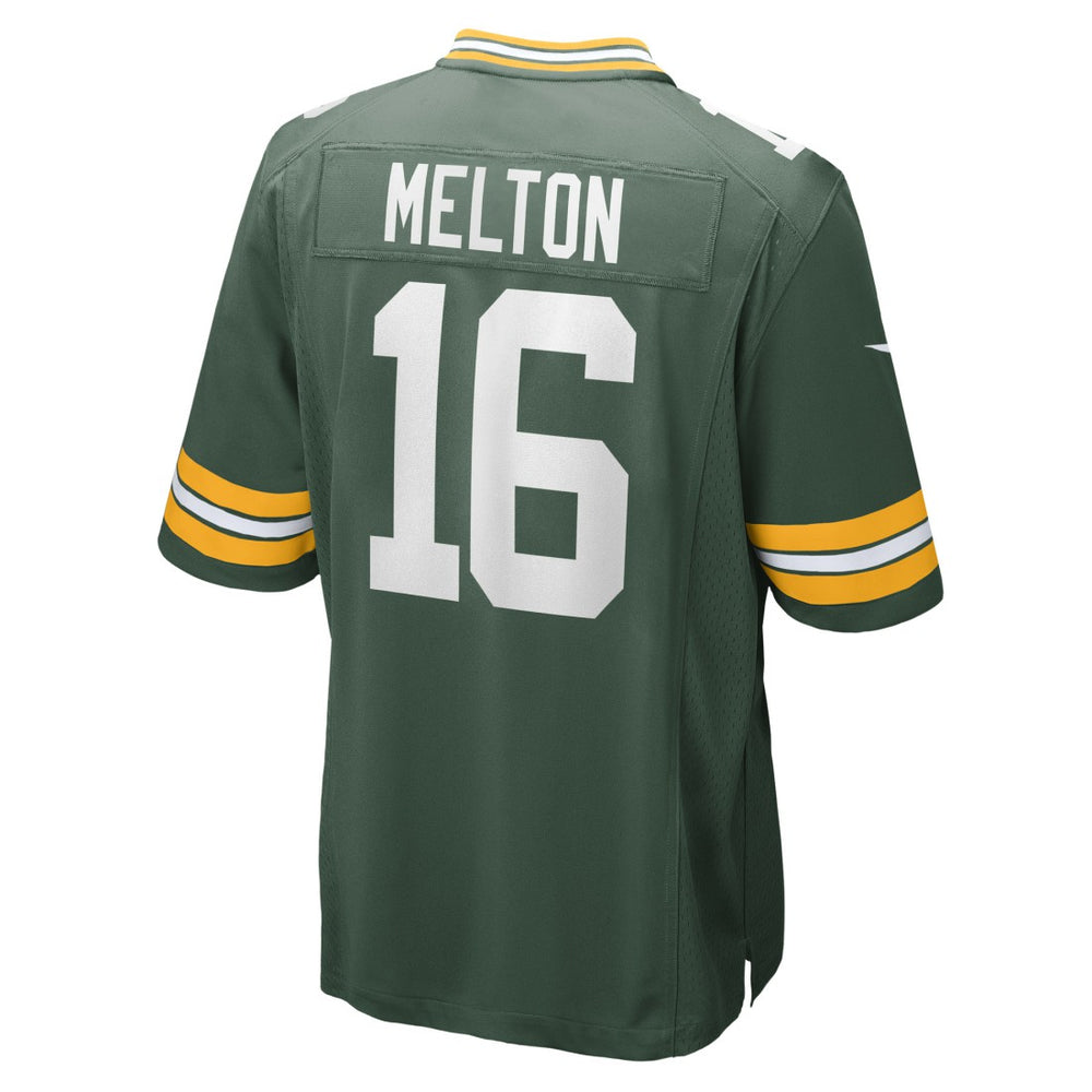 Bo Melton Green Bay Packers Team Game Jersey Green