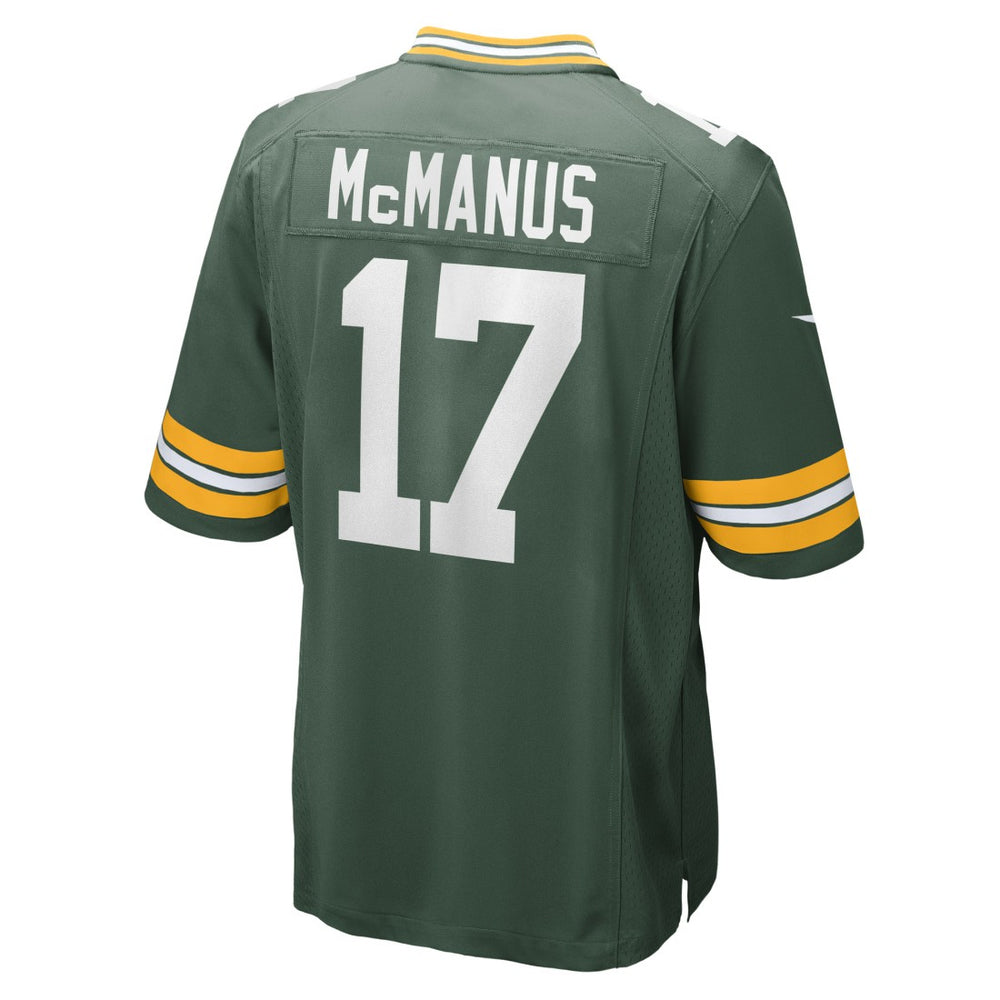 Brandon McManus Green Bay Packers Team Game Jersey Green