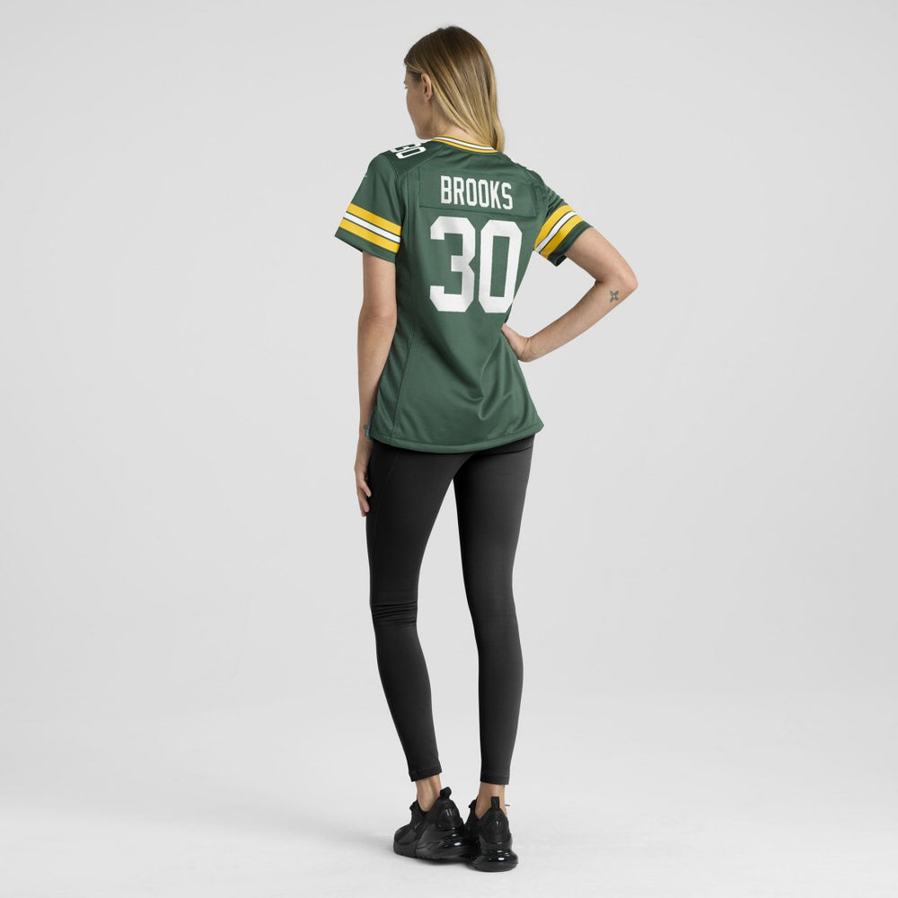 Chris Brooks Green Bay Packers Women's Team Game Jersey Green